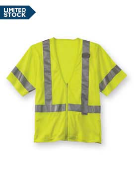 Class 3 High-Visibility Short-Sleeve Vest