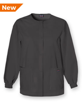 Cherokee Snap Front Warm Up Jacket