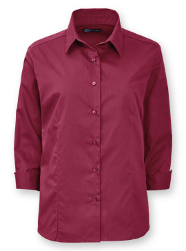 Women's Long-Sleeve Twill Shirt