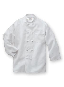 Aramark Chef Coat with French Knot Buttons