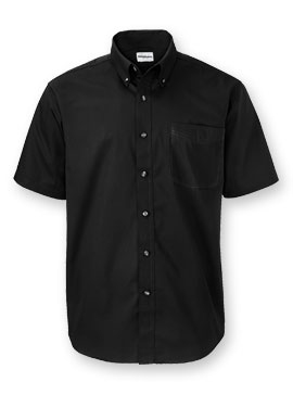 WearGuard® Short-Sleeve Fine Line Blended Twill Shirt