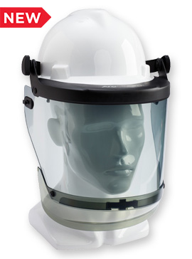 FR PureView™ Face Shield With Hard Hat