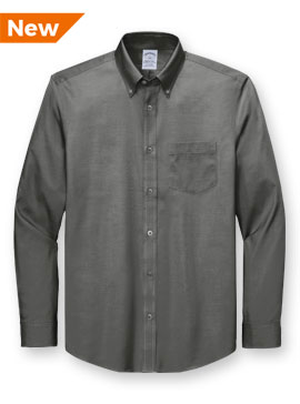 Brooks Brothers Wrinkle-Free Stretch Pinpoint Shirt