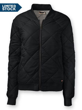 Dickies® Women’s Quilted Bomber Jacket