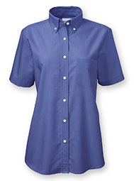 WearGuard® Women's Short-Sleeve Ultimate Oxford Work Shirt