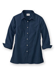 WearGuard® Women's 3/4-Sleeve Poplin Shirt