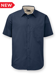 Men's Short-Sleeve Twill Shirt