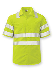 Aramark Class 3 Short-Sleeve Work Shirt