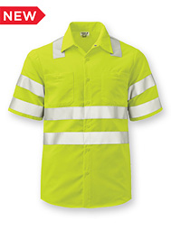 Aramark Class 3 Short-Sleeve Work Shirt