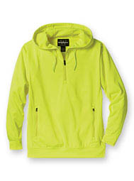 WearGuard® Lightweight Performance Fleece 1/4-Zip Hooded Pullover