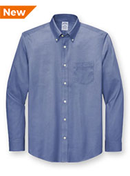 Brooks Brothers Wrinkle-Free Stretch Pinpoint Shirt