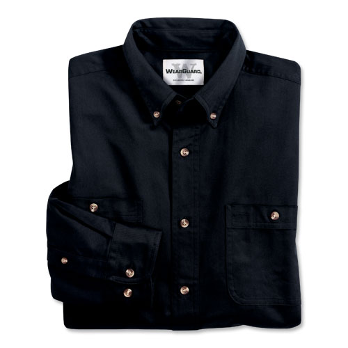 Landau Caden Work Shirt Tops CW4328, Black (CW30) / M / Regular