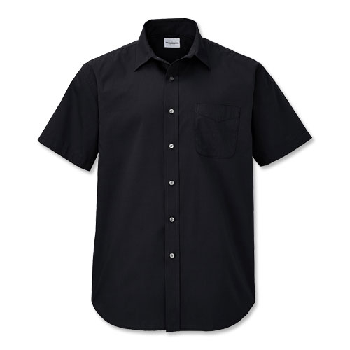 14081 WearGuard® Men's Short-Sleeve Poplin Shirt from Aramark