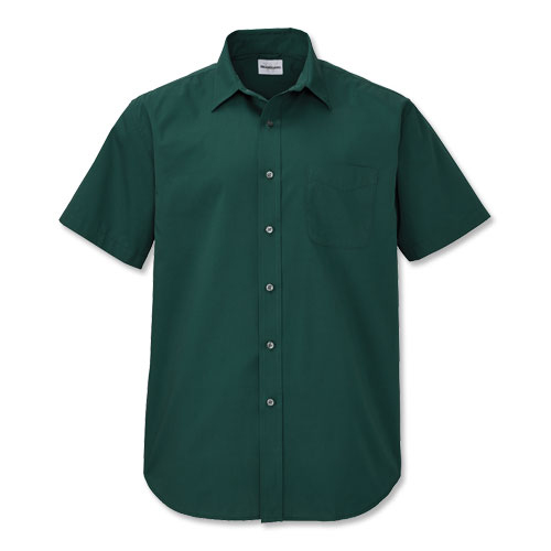 WearGuard® Men’s Short-Sleeve Poplin Shirt