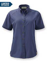 Women's Eco Short-Sleeve Button-Down Collar Shirt