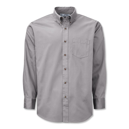 Aramark Long-Sleeve Team Casual® Blended Twill Work Shirt