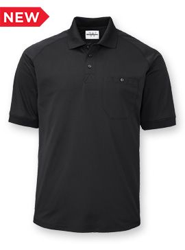 Active Weight Performance Piqué Polo with Pocket