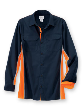 WearGuard® Long-Sleeve Colorblock Work Shirt