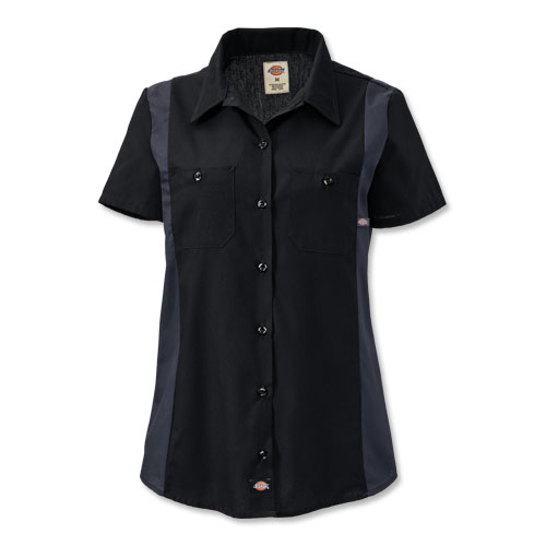 Dickies® Short-Sleeve Women's Color Block Shirt