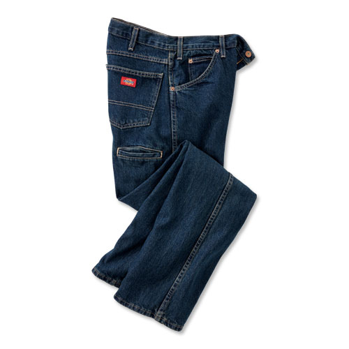 27290 Dickies Straight-Leg Cell Phone Pocket Jeans from Aramark