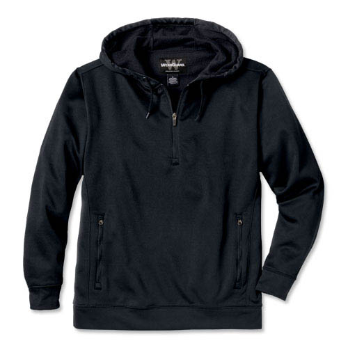 WearGuard® Lightweight Performance Fleece 1/4-Zip Hooded Pullover