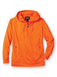WearGuard® Lightweight Performance Fleece ¼-Zip Hooded Pullover