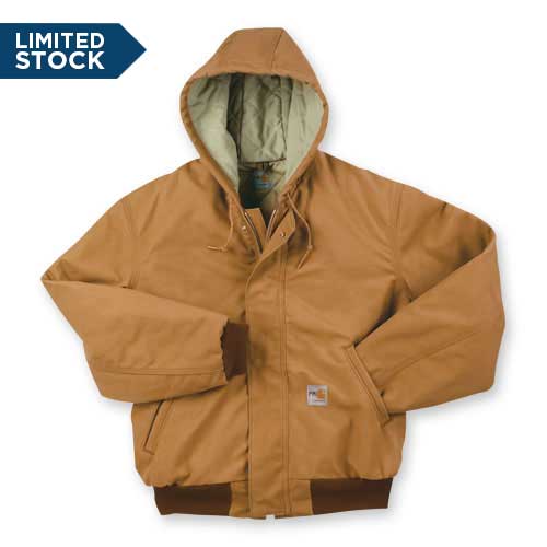 Carhartt® Duck Active Jacket With Attached Hood