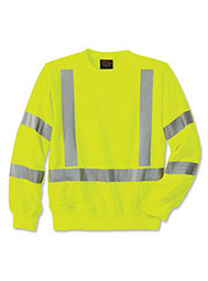 WearGuard ® Class 3 High-Visibility Crewneck Sweatshirt