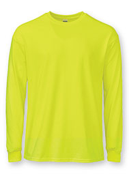 100% Ultra Cotton® or Cotton Blend Long-Sleeve T