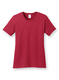 Port and Company Women's Cotton T-Shirt No Pocket