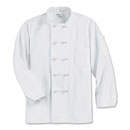 breathable cotton chef coat