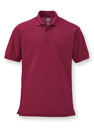 Men's WearGuard® Short-Sleeve Piqué Polo With Pocket