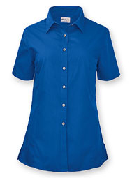 WearGuard® Women's Short-Sleeve Poplin Shirt