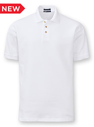Men's Short-Sleeve Cotton Polo