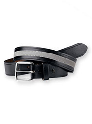 Leather Belt With Reflective