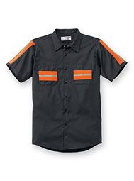 ARAMARK Enhanced-Visibility Short-Sleeve Shirt