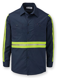 Vestis™ Enhanced Visibility Long-Sleeve Work Shirt
