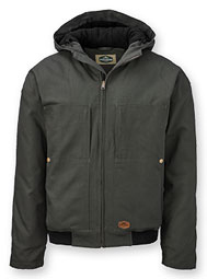 SteelGuard® Insulated Hooded Duck Jacket