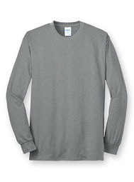 Long-Sleeve Blended Cotton T-Shirt