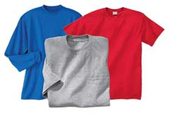 image of tee shirts