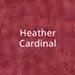 garment color Heather Cardinal