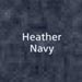 garment color Heather Navy