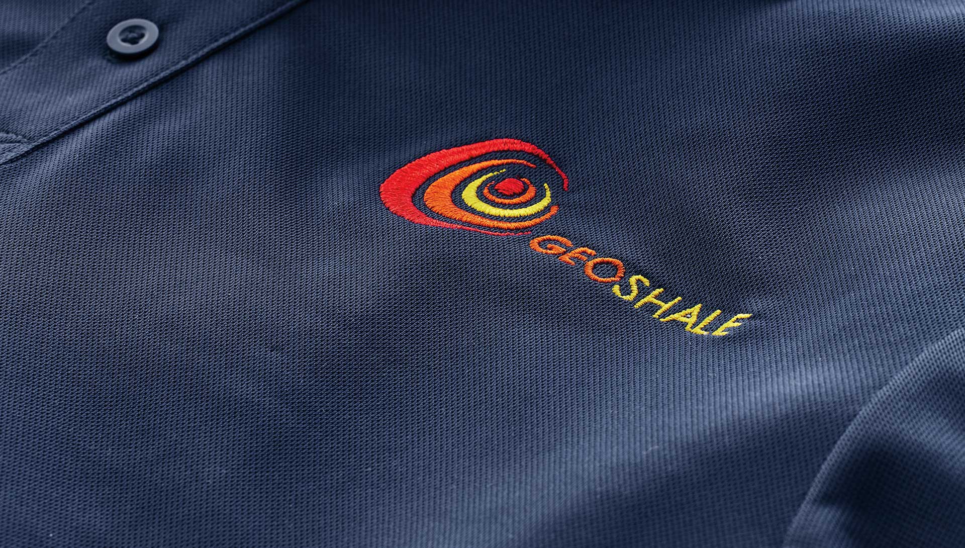 aramark apparel with embroidered logo