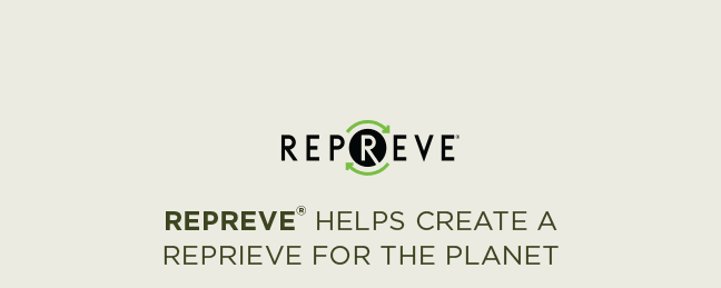 Repreve helps create a reprieve for the planet